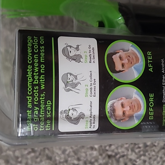 Color Recover Spray away Your Gray Roots, For Black & Dark Brown Hair, NEW - Picture 3 of 6